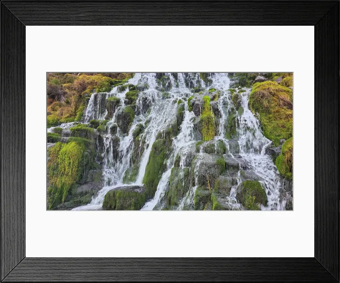 Framed Print : Bride's Veil Falls, Isle of Skye, Scotland Framed Print : Bride's Veil Falls, Isle of Skye, Scotland
