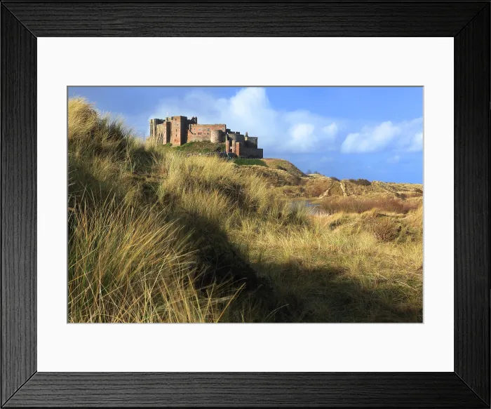 Framed Print : Bamburgh Castle, Northumberland, England