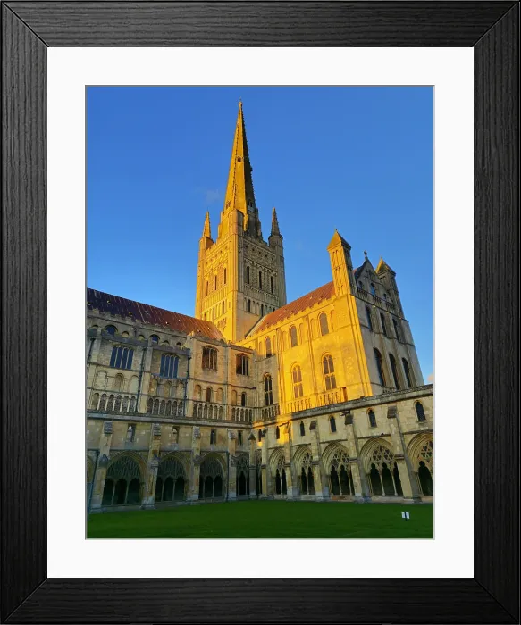Framed Print : Spire, Norwich Cathedral, Norfolk, England Framed Print : Spire, Norwich Cathedral, Norfolk, England