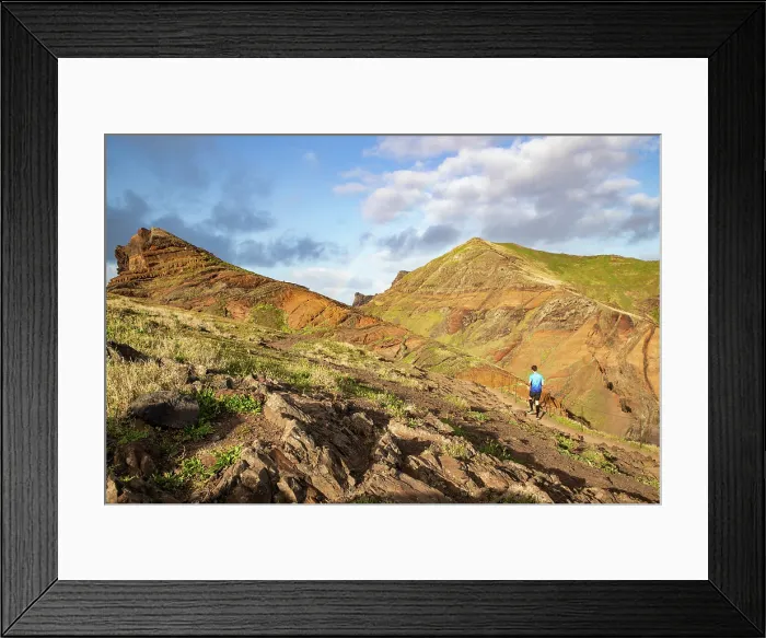 Framed Print : dramatic coastline with rocks of Madeira, Portugal Framed Print : dramatic coastline with rocks of Madeira, Portugal
