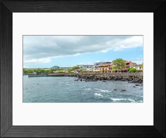 Framed Print : The waterfront at Puerto Baquerizo Moreno, San Cristobal Island, Galapagos, Ecuador Framed Print : The waterfront at Puerto Baquerizo Moreno, San Cristobal Island, Galapagos, Ecuador