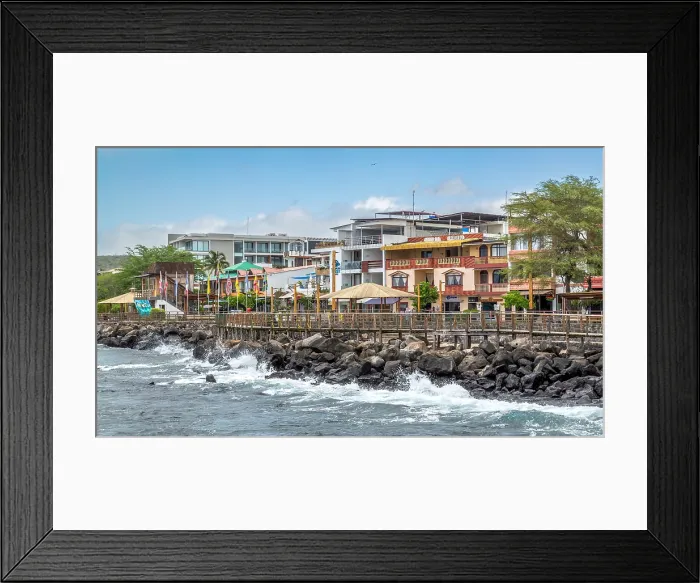 Framed Print : The waterfront at Puerto Baquerizo Moreno, San Cristobal Island, Galapagos, Ecuador Framed Print : The waterfront at Puerto Baquerizo Moreno, San Cristobal Island, Galapagos, Ecuador