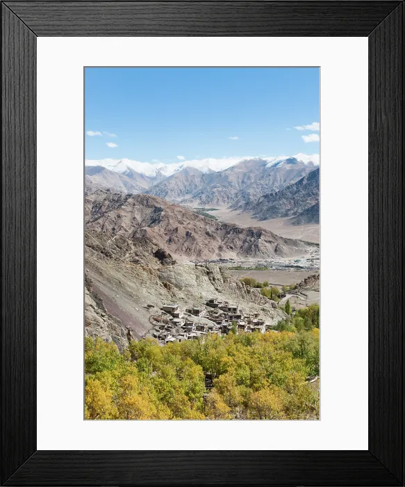 Framed Print : Indus River valley viewed from the Tibetan Buddhist Hemis Monastery, Ladakh region, state of Jammu and Kashmir, India, Asia Framed Print : Indus River valley viewed from the Tibetan Buddhist Hemis Monastery, Ladakh region, state of Jammu and Kashmir, India, Asia