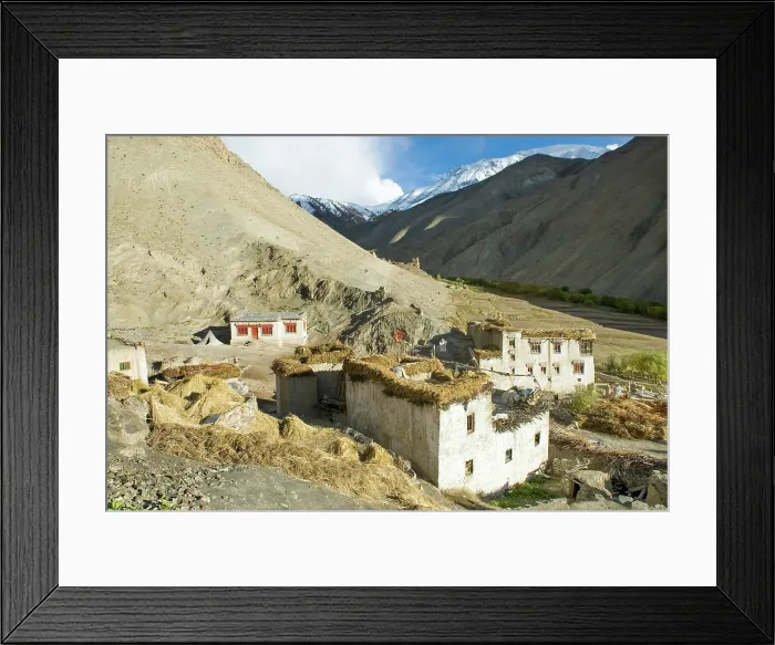 Framed Print : Rumbak village, Hemis National Park, Ladakh region, state of Jammu and Kashmir, India, Asia Framed Print : Rumbak village, Hemis National Park, Ladakh region, state of Jammu and Kashmir, India, Asia