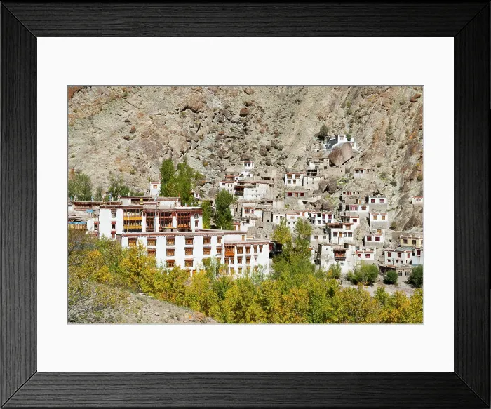 Framed Print : Tibetan Buddhist Hemis Monastery, Ladakh region, state of Jammu and Kashmir, India, Asia