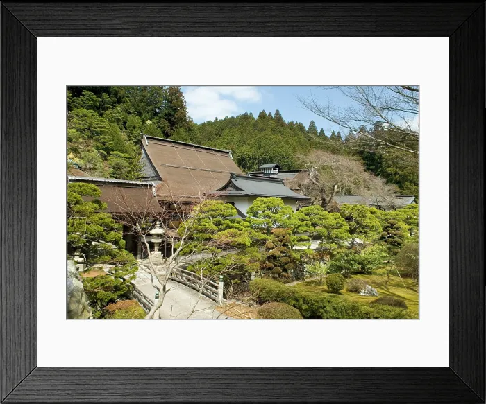 Framed Print : Temple, Pilgrim's and tourist lodging (Shukubo), Mount Koya, Wakayama Prefecture, Japan, East Asia Framed Print : Temple, Pilgrim's and tourist lodging (Shukubo), Mount Koya, Wakayama Prefecture, Japan, East Asia