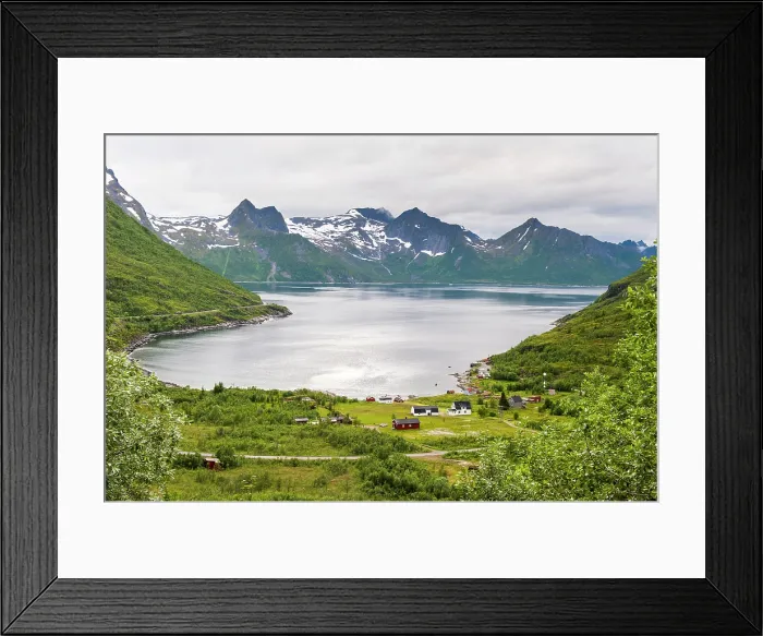 Framed Print : Senja island.County of Troms, Norway, Northern Europe Framed Print : Senja island.County of Troms, Norway, Northern Europe