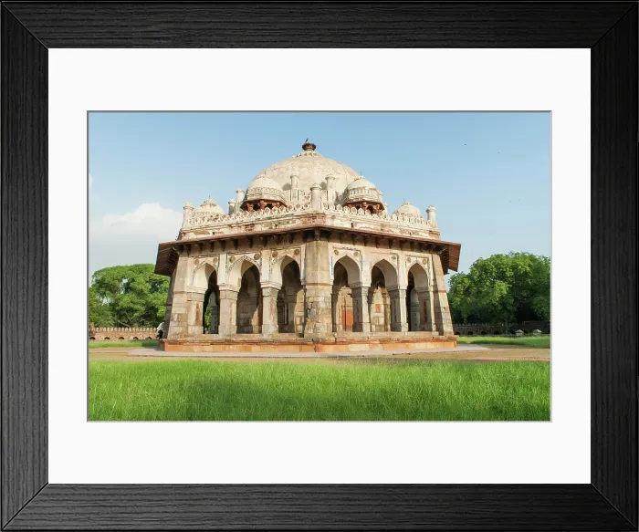 Framed Print : Isa Khan Niyazi's Tomb in Humayun's Tomb Complex, Delhi, India, Asia Framed Print : Isa Khan Niyazi's Tomb in Humayun's Tomb Complex, Delhi, India, Asia