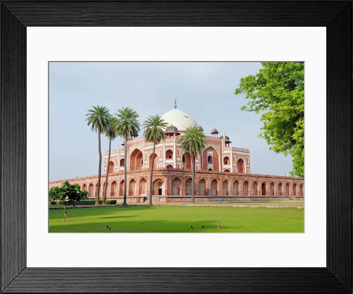 Framed Print : Tomb of Humayun built in 1570, UNESCO, Delhi, India, Asia Framed Print : Tomb of Humayun built in 1570, UNESCO, Delhi, India, Asia