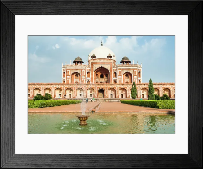 Framed Print : Tomb of Humayun built in 1570, UNESCO, Delhi, India, Asia Framed Print : Tomb of Humayun built in 1570, UNESCO, Delhi, India, Asia