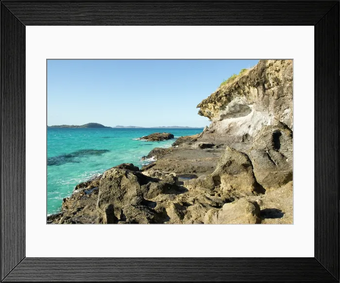 Framed Print : Rocky part of the coast at Tsarabanjina island, Mitsio archipelago, Republic of Madagascar, Indian Ocean Framed Print : Rocky part of the coast at Tsarabanjina island, Mitsio archipelago, Republic of Madagascar, Indian Ocean