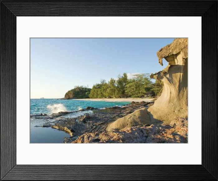 Framed Print : Rocky part of the coast at Tsarabanjina island, Mitsio archipelago, Republic of Madagascar, Indian Ocean Framed Print : Rocky part of the coast at Tsarabanjina island, Mitsio archipelago, Republic of Madagascar, Indian Ocean
