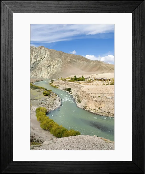 Framed Print : Indus River valley, Leh district, Ladakh region, state of Jammu and Kashmir, India, Asia Framed Print : Indus River valley, Leh district, Ladakh region, state of Jammu and Kashmir, India, Asia