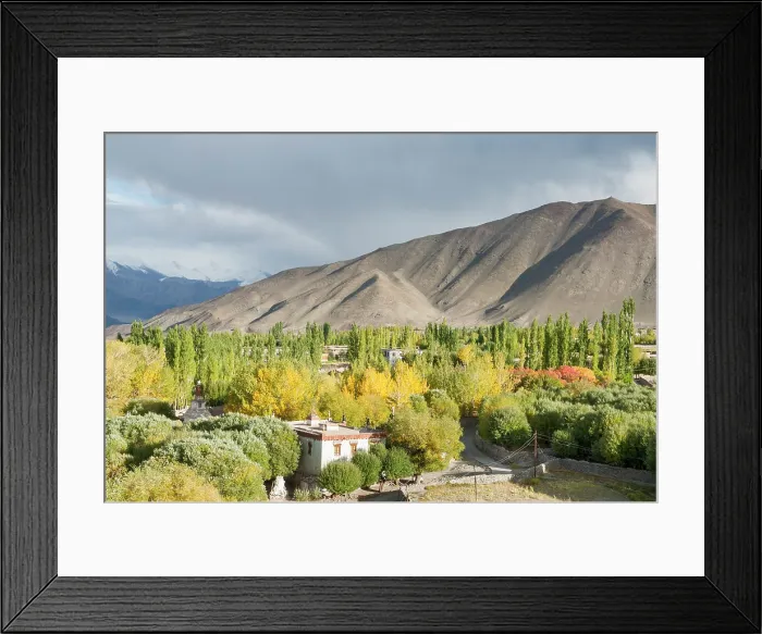 Framed Print : Indus River valley seen from the village of Stok, around Leh, Ladakh region, state of Jammu and Kashmir, India, Asia Framed Print : Indus River valley seen from the village of Stok, around Leh, Ladakh region, state of Jammu and Kashmir, India, Asia