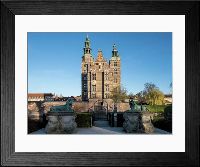 Framed Print : Copenhagen, Denmark ' View of Rosenborg Slot, a 17th-century Renaissance castle set in Kongens Have Framed Print : Copenhagen, Denmark ' View of Rosenborg Slot, a 17th-century Renaissance castle set in Kongens Have