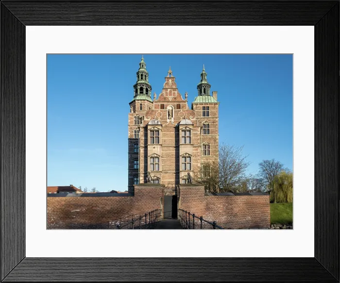 Framed Print : Copenhagen, Denmark ' View of Rosenborg Slot, a 17th-century Renaissance castle set in Kongens Have Framed Print : Copenhagen, Denmark ' View of Rosenborg Slot, a 17th-century Renaissance castle set in Kongens Have