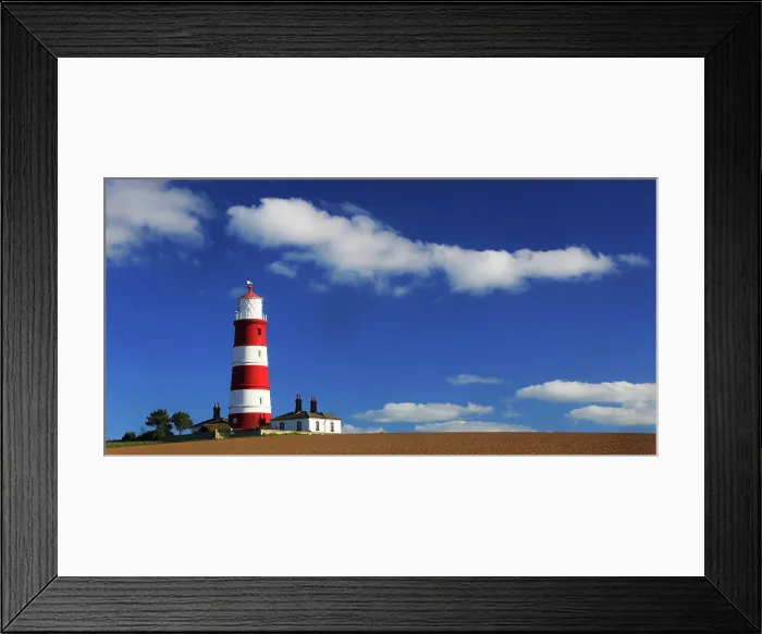 Framed Print : Happisburgh Lighthouse, Norfolk Framed Print : Happisburgh Lighthouse, Norfolk
