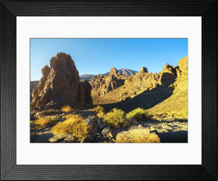 Framed Print : Teide volcano from La Ruleta viewpoint during sunset, Teide National Park, La Orotava, Santa Cruz de Tenerife, Tenerife, Canary Islands, Macaronesia, Spain, Western Europe Framed Print : Teide volcano from La Ruleta viewpoint during sunset, Teide National Park, La Orotava, Santa Cruz de Tenerife, Tenerife, Canary Islands, Macaronesia, Spain, Western Europe
