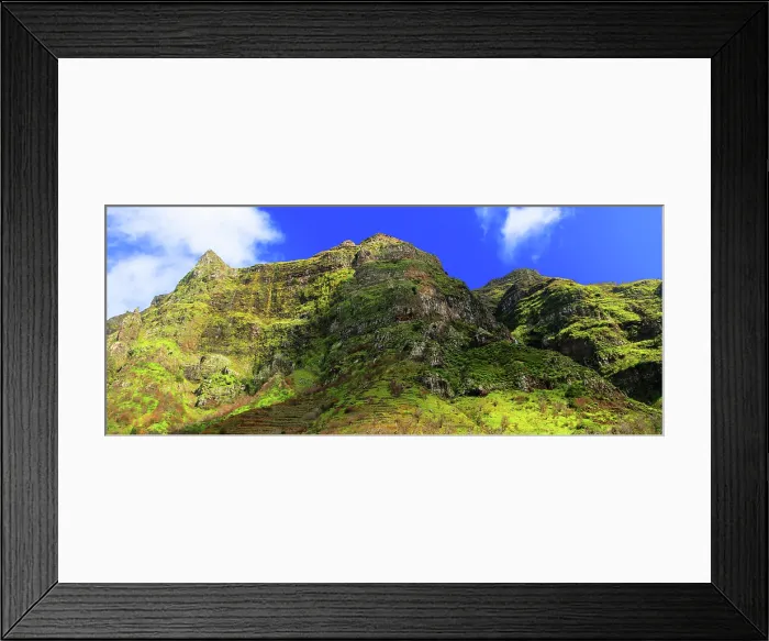 Framed Print : Mountains near Funchal, Madeira Framed Print : Mountains near Funchal, Madeira