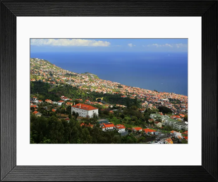 Framed Print : South coast near Funchal, Madeira Framed Print : South coast near Funchal, Madeira