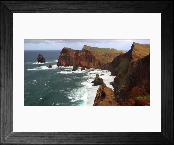 Framed Print : Ponta de Svo Lourenvo, Madeira