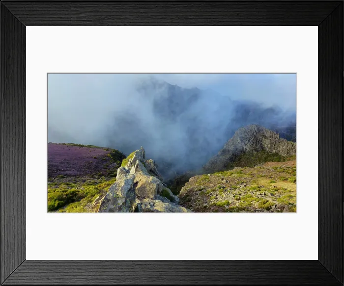 Framed Print : View from summit of Pico do Areeiro, Madeira Framed Print : View from summit of Pico do Areeiro, Madeira