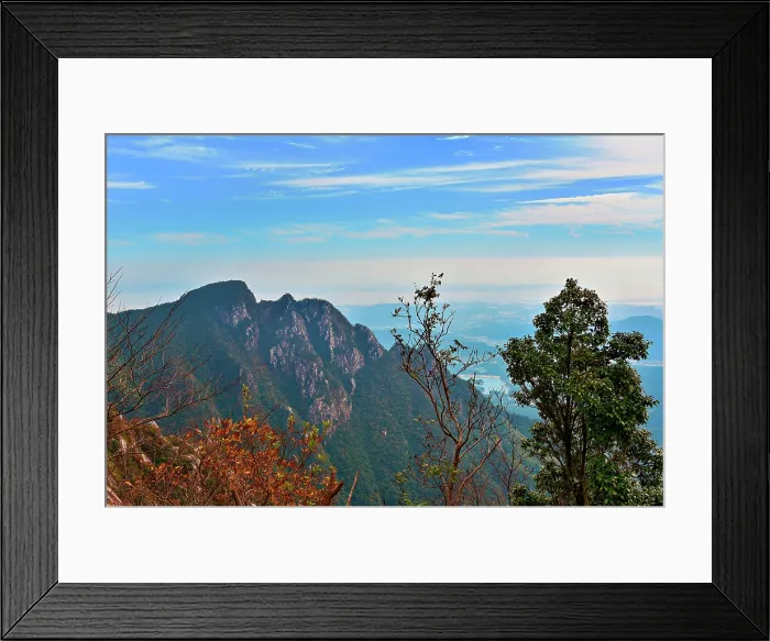 Framed Print : Lushan (Mount Lu), Jiujiang City, Jiangxi, China. Lushan is a UNESCO World Heritage site, it is one of China's most famous mountains known for its natural beauty Framed Print : Lushan (Mount Lu), Jiujiang City, Jiangxi, China. Lushan is a UNESCO World Heritage site, it is one of China's most famous mountains known for its natural beauty