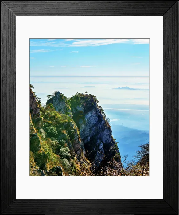 Framed Print : Wulao Feng (Five-Old-Man Peak) in Lushan (Mount Lu), UNESCO, Jiujiang City, Jiangxi, China Framed Print : Wulao Feng (Five-Old-Man Peak) in Lushan (Mount Lu), UNESCO, Jiujiang City, Jiangxi, China