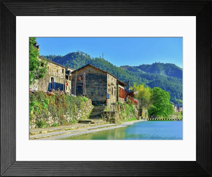 Framed Print : Yaoli ancient village, Jingdezhen, Jiangxi Province, China Framed Print : Yaoli ancient village, Jingdezhen, Jiangxi Province, China