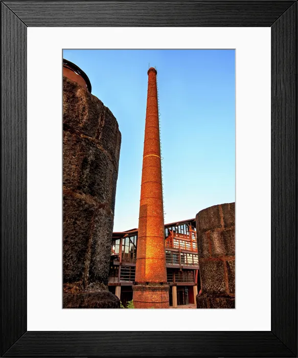 Framed Print : A chimney of an old kiln in TaoXiChuan Art Avenue, Jingdezhen, Jiangxi Province, China Framed Print : A chimney of an old kiln in TaoXiChuan Art Avenue, Jingdezhen, Jiangxi Province, China