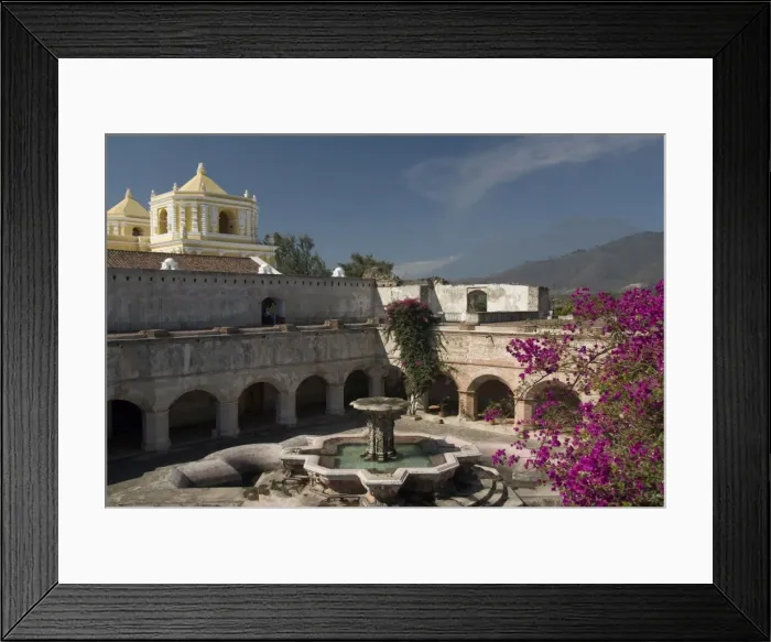Framed Print : The ruined cloisters and gardens of Church and Convent de Nuestra Senora of La Merced Framed Print : The ruined cloisters and gardens of Church and Convent de Nuestra Senora of La Merced