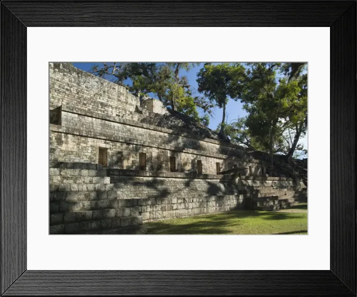 Framed Print : Temple 11, West Court, Copan Archaeological Park, Copan, UNESCO World Heritage Site Framed Print : Temple 11, West Court, Copan Archaeological Park, Copan, UNESCO World Heritage Site