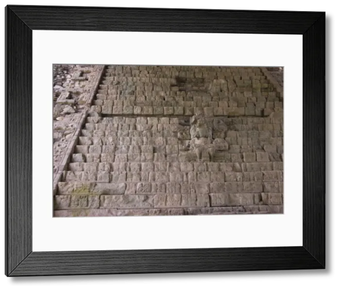 Framed Print : The Hieroglyphic Stairway, Copan Archaeological Park, Copan, UNESCO World Heritage Site Framed Print : The Hieroglyphic Stairway, Copan Archaeological Park, Copan, UNESCO World Heritage Site