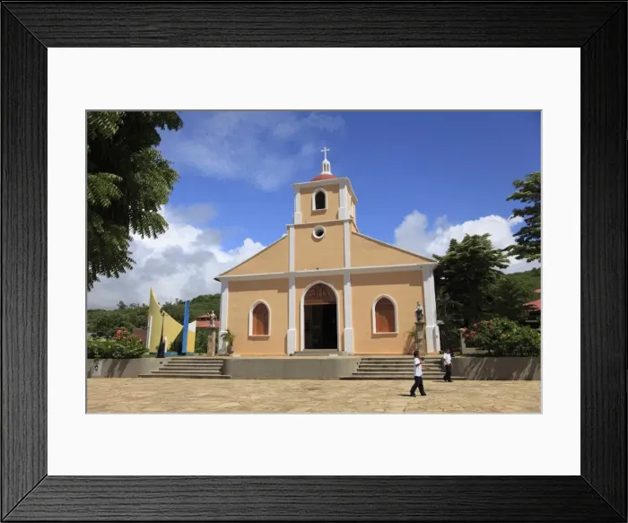 Framed Print : Iglesia San Juan Bautista, San Juan del Sur, Nicaragua, Central America Framed Print : Iglesia San Juan Bautista, San Juan del Sur, Nicaragua, Central America