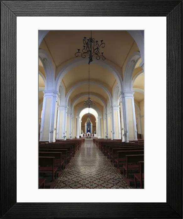 Framed Print : Interior, Cathedral de Granada, Park Colon, Park Central, Granada, Nicaragua Framed Print : Interior, Cathedral de Granada, Park Colon, Park Central, Granada, Nicaragua