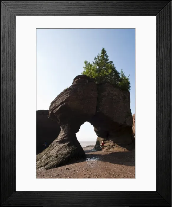 Framed Print : Hopewell Rocks and The Ocean Tidal Exploration Site, New Brunswick, Canada, North America Framed Print : Hopewell Rocks and The Ocean Tidal Exploration Site, New Brunswick, Canada, North America