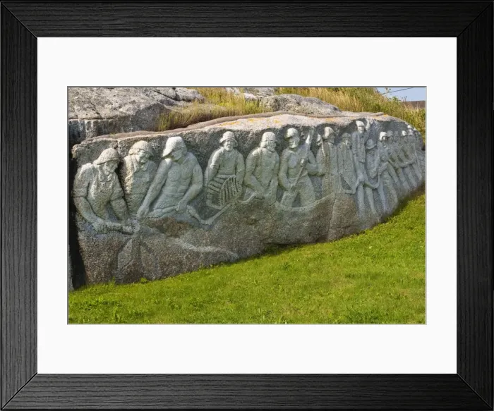 Framed Print : Fishermens Monument, Peggys Cove, Nova Scotia, Canada, North America Framed Print : Fishermens Monument, Peggys Cove, Nova Scotia, Canada, North America