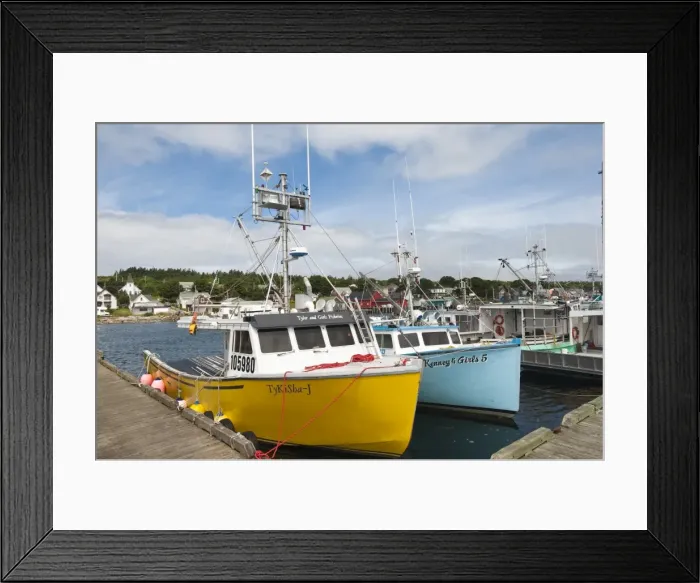 Framed Print : Westport village, Brier Island, Nova Scotia, Canada, North America Framed Print : Westport village, Brier Island, Nova Scotia, Canada, North America