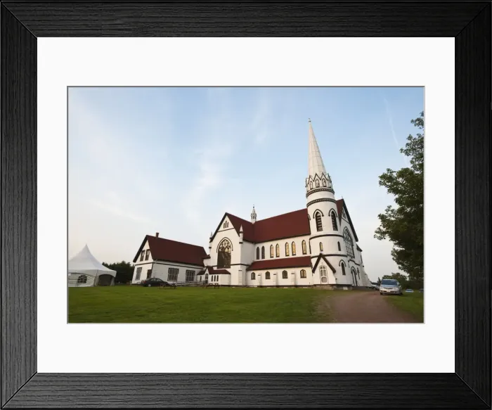 Framed Print : St. Marys Catholic church, Indian River, Prince Edward Island, Canada, North America Framed Print : St. Marys Catholic church, Indian River, Prince Edward Island, Canada, North America