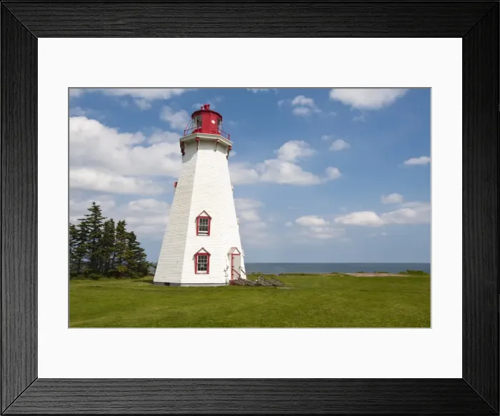 Framed Print : Panmure Head Lighthouse, Panmure Island, Prince Edward Island, Canada, North America Framed Print : Panmure Head Lighthouse, Panmure Island, Prince Edward Island, Canada, North America