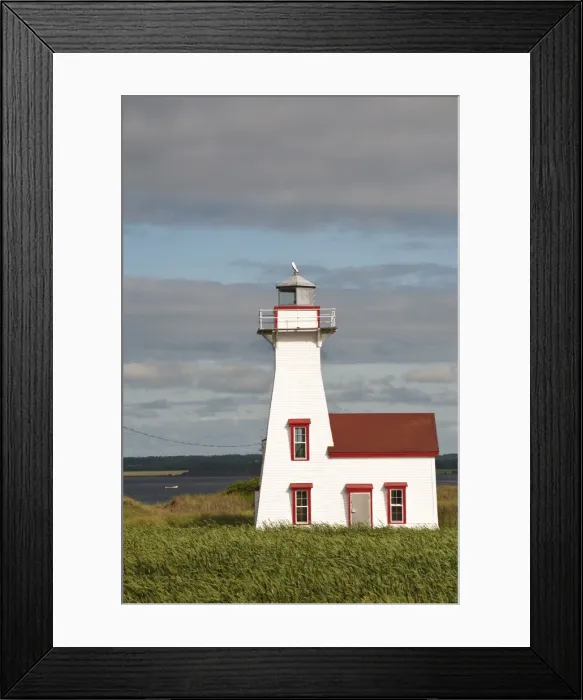 Framed Print : New London Lighthouse, New London, Prince Edward Island, Canada, North America Framed Print : New London Lighthouse, New London, Prince Edward Island, Canada, North America