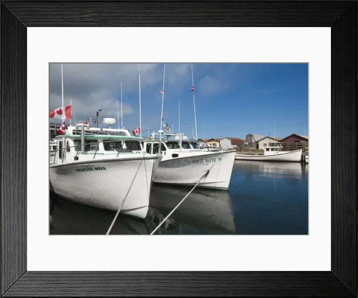Framed Print : North Lake Harbour, Prince Edward Island, Canada, North America Framed Print : North Lake Harbour, Prince Edward Island, Canada, North America