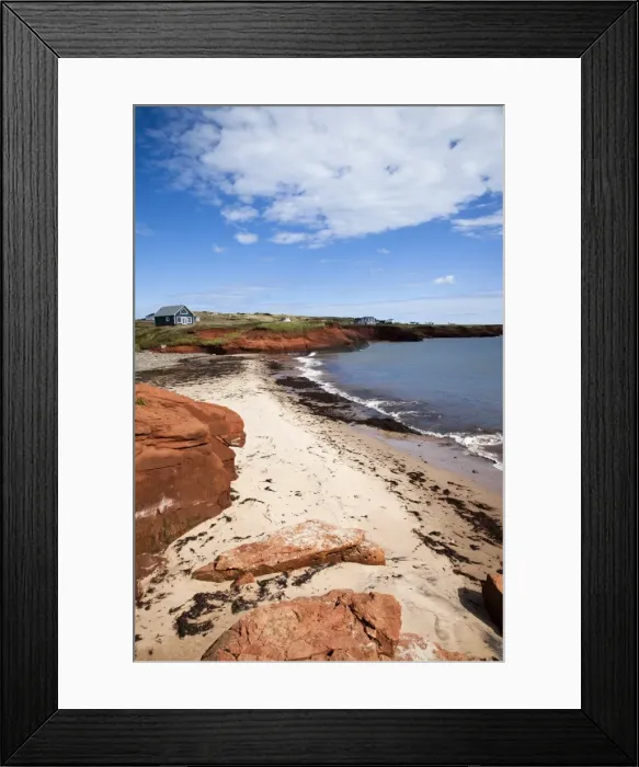 Framed Print : A beach on the Iles de la Madeleine (Magdalen Islands), Quebec, Canada, North America Framed Print : A beach on the Iles de la Madeleine (Magdalen Islands), Quebec, Canada, North America