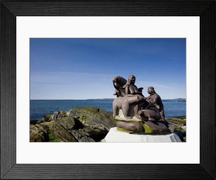 Framed Print : Monument, Nuuk, Greenland, Arctic, Polar Regions Framed Print : Monument, Nuuk, Greenland, Arctic, Polar Regions