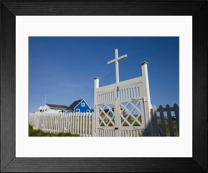Framed Print : Cemetery, Nuuk, Nordmeer, Greenland, Arctic, Polar Regions Framed Print : Cemetery, Nuuk, Nordmeer, Greenland, Arctic, Polar Regions