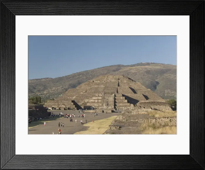 Framed Print : The Avenue of the Dead with the Pyramid of the Moon in the background, Archaeological Zone of Teotihuacan, UNESCO World Heritage Site, Mexico Framed Print : The Avenue of the Dead with the Pyramid of the Moon in the background, Archaeological Zone of Teotihuacan, UNESCO World Heritage Site, Mexico