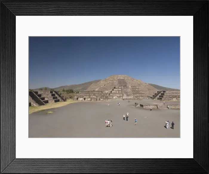 Framed Print : Pyramid of the Moon, Archaeological Zone of Teotihuacan, UNESCO World Heritage Site Framed Print : Pyramid of the Moon, Archaeological Zone of Teotihuacan, UNESCO World Heritage Site
