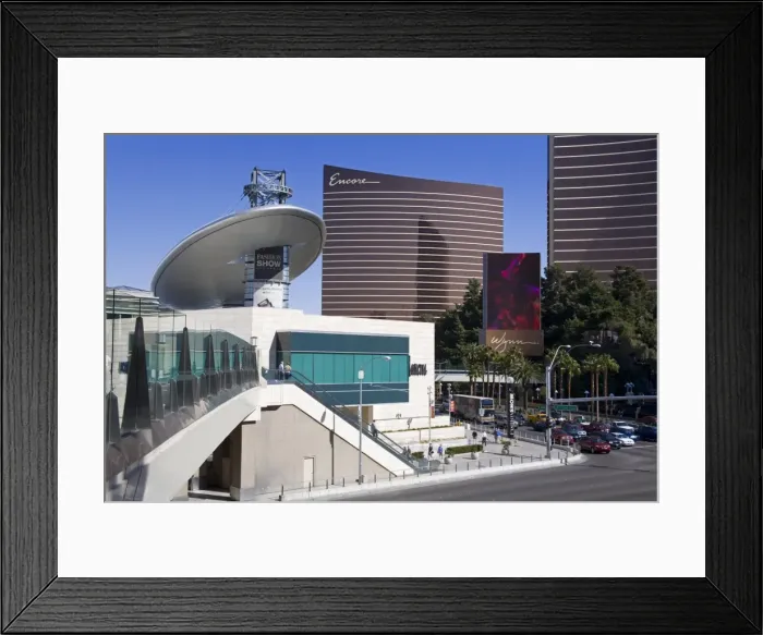 Framed Print : Fashion Show Mall and Encore Casino, Las Vegas, Nevada, United States of America Framed Print : Fashion Show Mall and Encore Casino, Las Vegas, Nevada, United States of America
