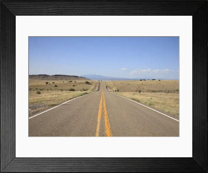 Framed Print : Highway 41, New Mexico, United States of America, North America Framed Print : Highway 41, New Mexico, United States of America, North America
