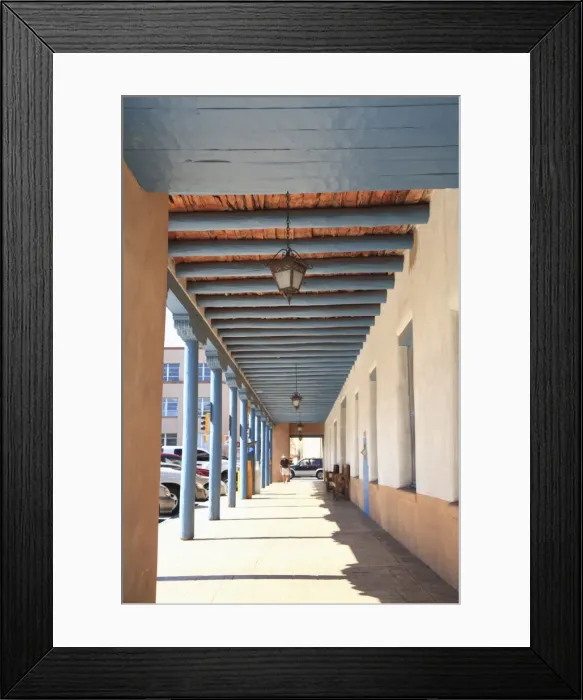 Framed Print : Adobe architecture, Santa Fe, New Mexico, United States of America, North America Framed Print : Adobe architecture, Santa Fe, New Mexico, United States of America, North America
